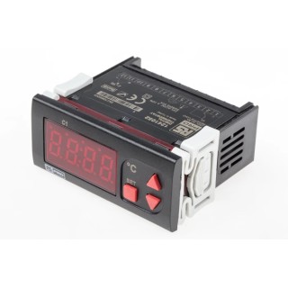 RS PRO Panel Mount On-Off Temperature Controller 1 Input 1 Output Relay 24V ac 8A CE Marked 124-1052