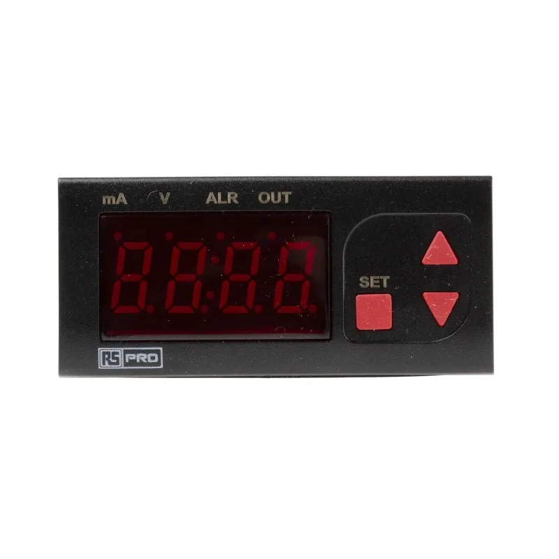 RS PRO Panel Mount Temperature Indicator 4 Input, 5 Output, 253V AC 124-1073