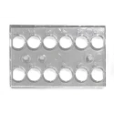 RS PRO Terminal Cover for Use with 1/16 DIN and 1/8 DIN Temperature Controllers 124-1083