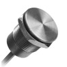 Bulgin Momentary Piezo Switch, IP69K/IP68 Wire, 1A, 85°C Max, -40°C Min Grey MPZ019/F