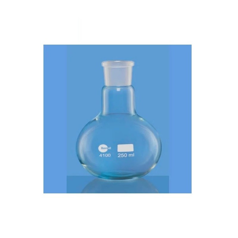 borosil-flat-bottom-flask-narrow-mouth-short-neck-with-i-c-joint-150-ml-4100018-40430