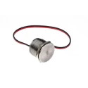 Bulgin Momentary Piezo Switch, IP68 IP69K Rated, Wire Terminal, 22 mm Cutout, 1A Contact Current, Grey Actuator MPZ022/F