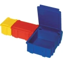 Licefa Transparent Yellow ABS Compartment Box 21 mm x 42 mm x 29 mm DISS-SMD-BOX N2-11-6-4-1LS