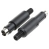 RS PRO 4 Pole Straight Miniature DIN Plug 1A 100V ac Cable Male 526-0825