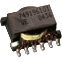 Wurth Elektronik Pulse Transformer Surface Mount 12 Pins 950mA 500V Isolation Voltage 1:1:1:1:1:1 Turns Ratio 749196211