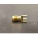 RS PRO Coaxial Connector Edge Female SMA, 50 Ω, Straight Body Solder 526-5785