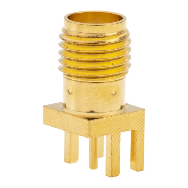 RS PRO Coaxial Connector Edge Female SMA, 50 Ω, Straight Body Solder 526-5785