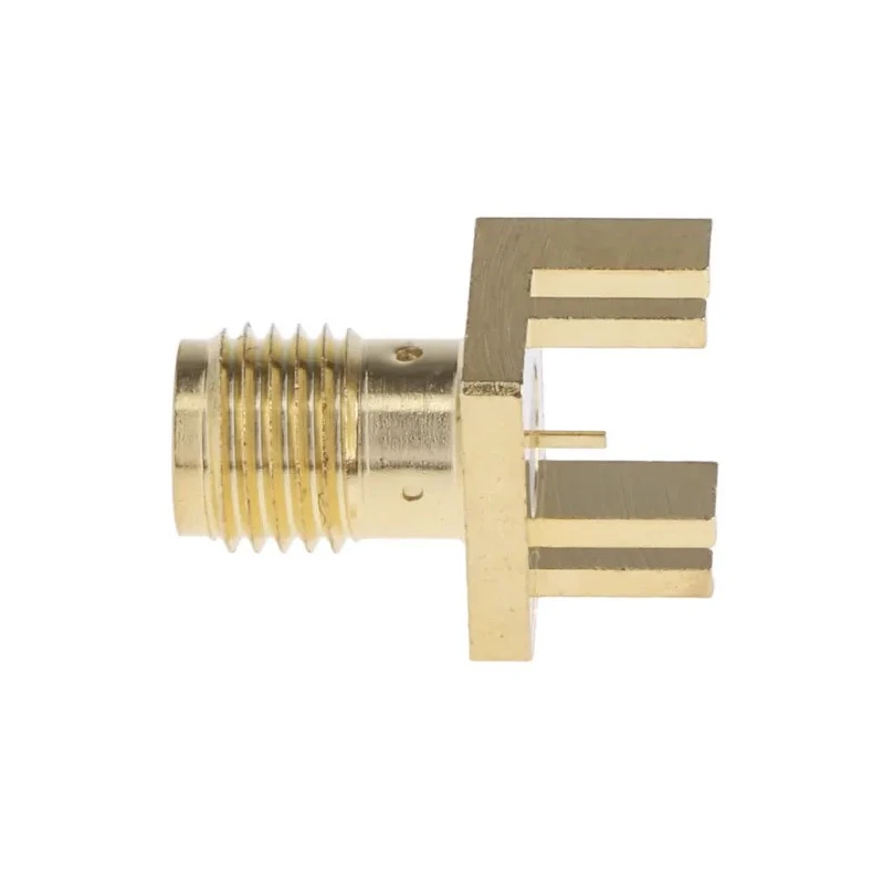 RS PRO SMA Coaxial Connector Edge Female, 50 Ω, Straight Body Solder 526-5763