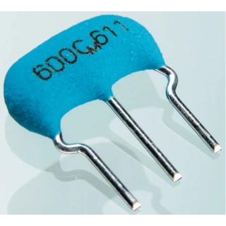 Murata Ceramic Resonator, 4.194 MHz Shear Mode, 15 pF Load Capacitance, 3-Pin Through Hole Bulk Package 6x3x8 CSTLS4M19G53B0