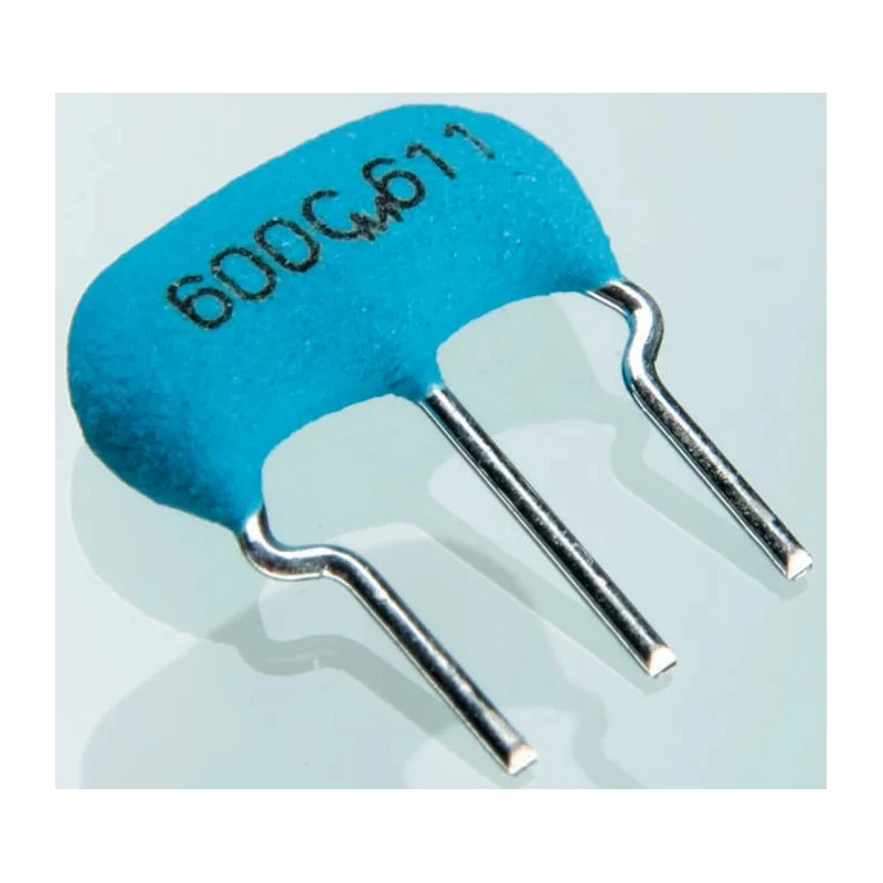 Murata Ceramic Resonator, 4.194 MHz Shear Mode, 15 pF Load Capacitance, 3-Pin Through Hole Bulk Package 6x3x8 CSTLS4M19G53B0