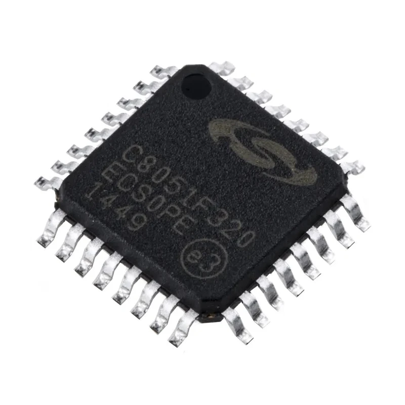 Silicon Labs 8 bit 8051 Microcontroller, 25 MHz, 16kB FLASH, 32-Pin LQFP C8051F320-GQ