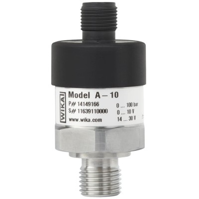 WIKA Industrial Pressure Sensor A-10 Series Analogue Output 0 to 250 bar Gauge 46879281