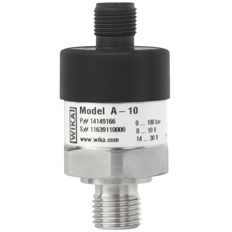 WIKA Industrial Pressure Sensor A-10 Series Analogue Output 0 to 250 bar Gauge 46879281