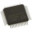 Silicon Labs 8 bit 8051 Microcontroller, 25 MHz Clock, 32kB FLASH, 2.3kB RAM, 48-Pin TQFP C8051F006-GQ
