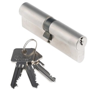 ABUS Brass Euro Cylinder Lock 61 mm Double Cylinder E60NP 45/45 KD