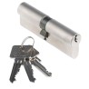 ABUS Brass Euro Cylinder Lock 61 mm Double Cylinder E60NP 45/45 KD