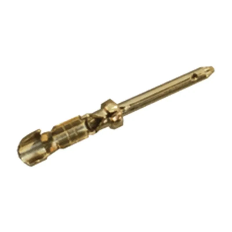 JAE DC20 Series Male Crimp D-Sub Connector Contact Gold Pin 24 AWG DC20
