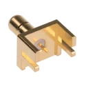 RS PRO Coaxial Connector PCB Female SMB, 50 Ω, Straight Body, Gold Plated, Solder Termination 526-5820