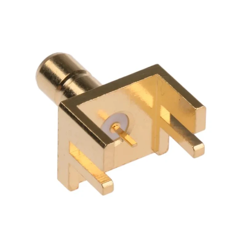RS PRO Coaxial Connector PCB Female SMB, 50 Ω, Straight Body, Gold Plated, Solder Termination 526-5820