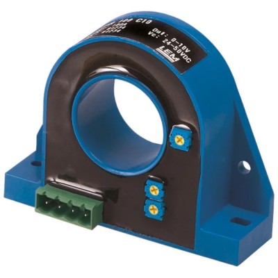 LEM DHR Series Current Transformer 500 A 20V, 50V DC Panel Mount 32mm Bore DHR 500 C420