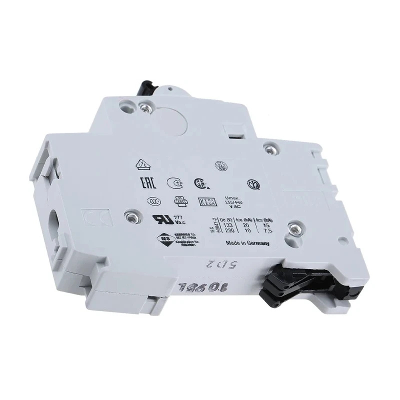 ABB Miniature Circuit Breaker 1-Pole 2A Type D 253V AC 72V DC 6kA Breaking Capacity 2CDS251001R0021 S201-D2