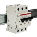 ABB System Pro M Compact S200 Miniature Circuit Breaker, 3-Pole, 2A, Type D, 440V AC, 12V DC, 6 kA 2CDS253001R0021 S203-D2