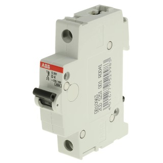 ABB Miniature Circuit Breaker System Pro M Compact 1-Pole 4A Type D 253V AC 72V DC 6kA Breaking 2CDS251001R0041 S201-D4