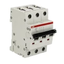 ABB System Pro M Compact S200 Miniature Circuit Breaker, 3-Pole, 4A, Type D, 440V AC, 12V DC, 6kA 2CDS253001R0041 S203-D4