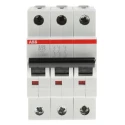 ABB System Pro M Compact S200 Miniature Circuit Breaker 3-Pole 25A Type D 440V AC 12V DC 6 kA 2CDS253001R0251 S203-D25