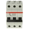 ABB System Pro M Compact S200 Miniature Circuit Breaker, 3-Pole, 40A, Type D, 440V AC, 12V DC, 6 kA 2CDS253001R0401 S203-D40