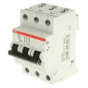ABB System Pro M Compact S200 Miniature Circuit Breaker, 3-Pole, 40A, Type D, 440V AC, 12V DC, 6 kA 2CDS253001R0401 S203-D40