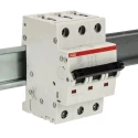 ABB System Pro M Compact S200 Miniature Circuit Breaker 3-Pole 50A Type D 440V AC 12V DC 6kA 2CDS253001R0501 S203-D50