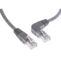 RS PRO Cat5e Ethernet Cable, 1 m, Grey RJ45 Male to RJ45 Male, U/UTP PVC 528-0116