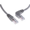 RS PRO Cat5e Ethernet Cable, 1 m, Grey RJ45 Male to RJ45 Male, U/UTP PVC 528-0116