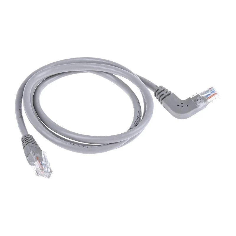 RS PRO Cat5e Ethernet Cable, 1 m, Grey RJ45 Male to RJ45 Male, U/UTP PVC 528-0116