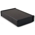 Hammond 1457 Series Black Black Lid Aluminium Enclosure IP54 34.9 mm x 106.9 mm x 171.2 mm 