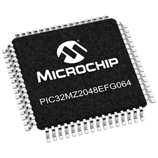 Microchip 32 bit PIC32MZ Microcontroller 252 MHz 2.048MB FLASH 64-Pin TQFP PIC32MZ2048EFG064-I/PT