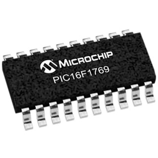 Microchip PIC16F1769-I/SO 8 Bit PIC Microcontroller 16 MHz Clock 14kB Flash 20-Pin SOIC