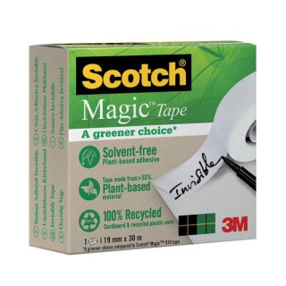3M Clear Magic Tape Office Tape 19mm Width x 30m Length L1187