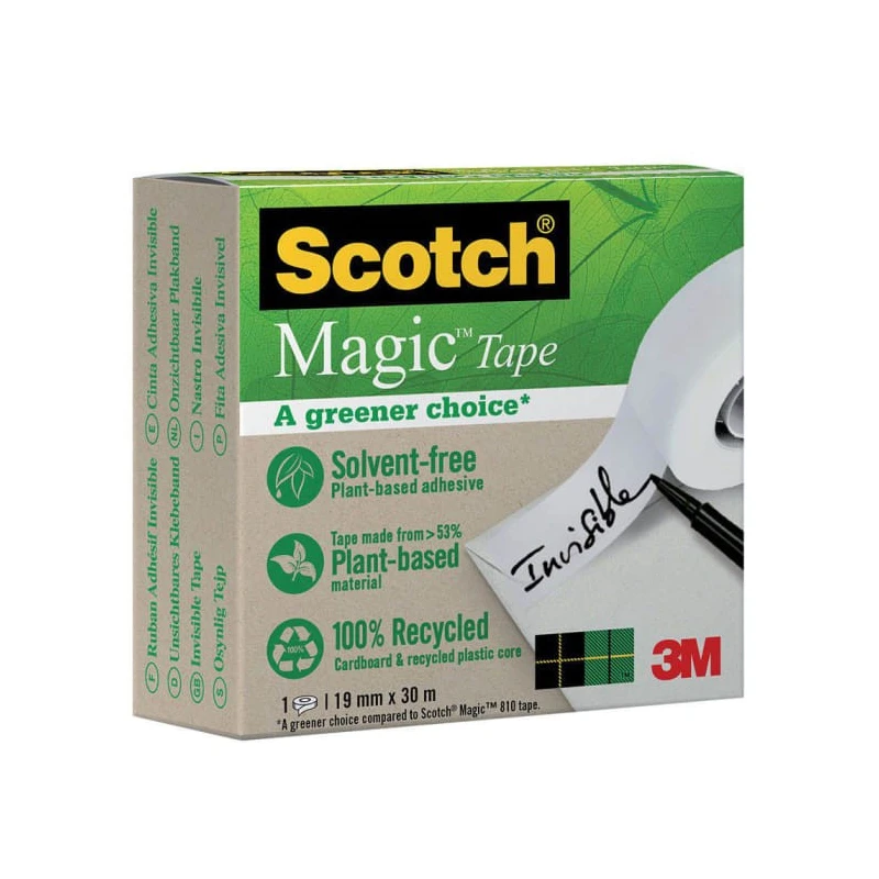 3M Clear Magic Tape Office Tape 19mm Width x 30m Length L1187