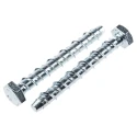 RS PRO Steel Anchor Bolt Zinc Plated 75 mm Length 8 mm Drill Diameter 35 mm Max Fixing Thickness 526-6609