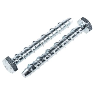 RS PRO Steel Anchor Bolt Zinc Plated 75 mm Length 8 mm Drill Diameter 35 mm Max Fixing Thickness 526-6609