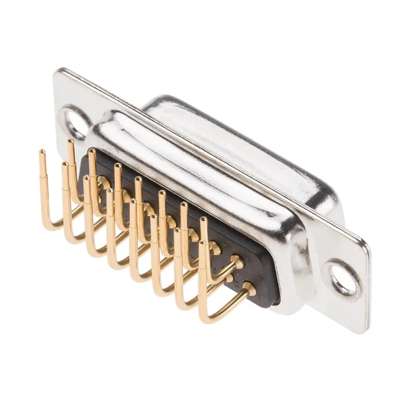 RS PRO 15 Way Right Angle 2.77 mm Pitch Through Hole D-Sub Connector Female 528-3711