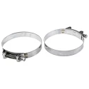 MIKALOR Wide Band Stainless Steel Hose & Jubilee Clip M0301330-7