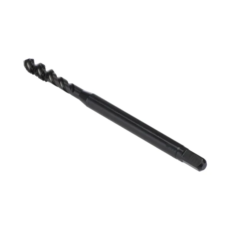 Dormer Metric Standard Spiral Flute Machine Threading Tap M2 x M24 Thread, 48mm Length, High Speed Steel-E E003M3