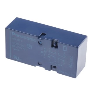 Panasonic PCB Force Guided Relay 12V DC Coil Voltage 2-Pole DPDT SF2D12D