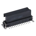 ERNI SMC Series 26-Contact 2 Row Straight Surface PCB Socket 1.27 mm Pitch Solder 154718 / 154718-E