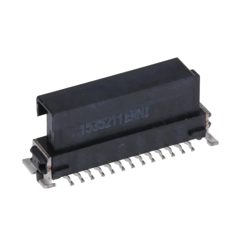 ERNI SMC Series 26-Contact 2 Row Straight Surface PCB Socket 1.27 mm Pitch Solder 154718 / 154718-E