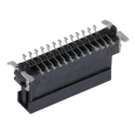 ERNI SMC Series 26-Contact 2 Row Straight Surface PCB Socket 1.27 mm Pitch Solder 154718 / 154718-E