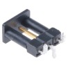TE Connectivity AMPMODU MOD II Series Straight Surface Pin Header 3 Contact, 2.54 mm Pitch, 1 Row, Unshrouded 1241150-3